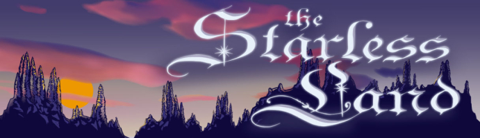 The Starless Land header logo